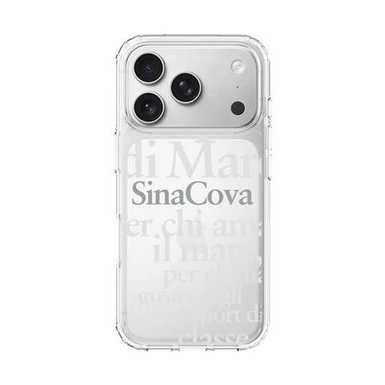 Slim Protection Case［ SINA COVA - Typography ］