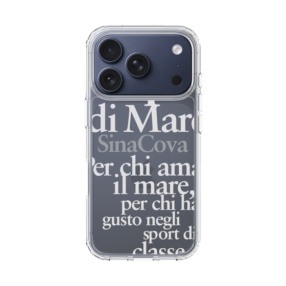 Slim Protection Case［ SINA COVA - Typography ］