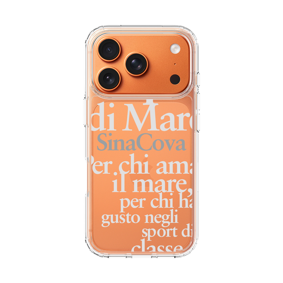 Slim Protection Case［ SINA COVA - Typography ］