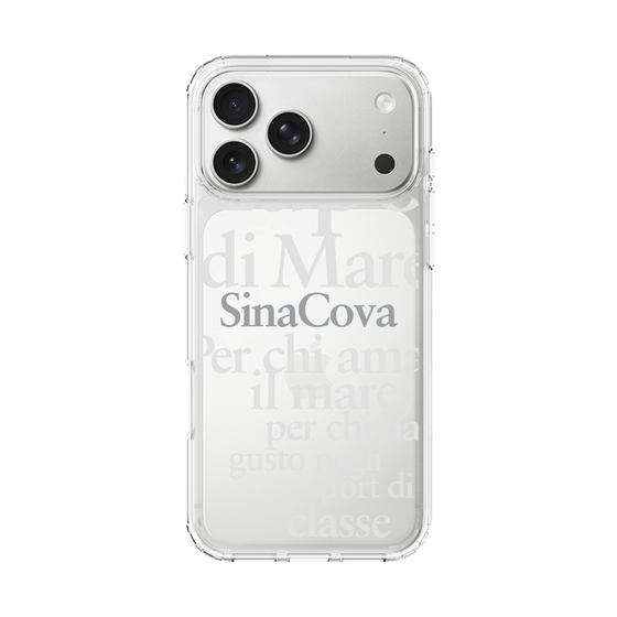 Slim Protection Case［ SINA COVA - Typography ］