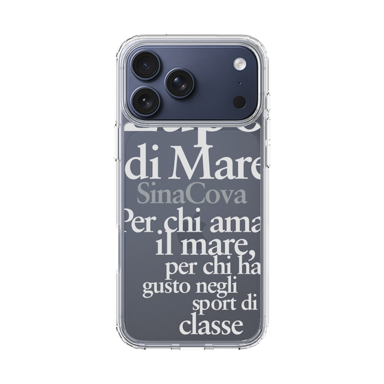 Slim Protection Case［ SINA COVA - Typography ］