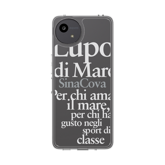 Slim Protection Case［ SINA COVA - Typography ］