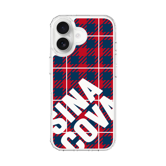 Slim Protection Case［ SINA COVA - Check - Red ］