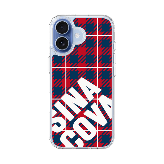 Slim Protection Case［ SINA COVA - Check - Red ］