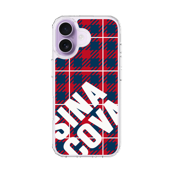 Slim Protection Case［ SINA COVA - Check - Red ］