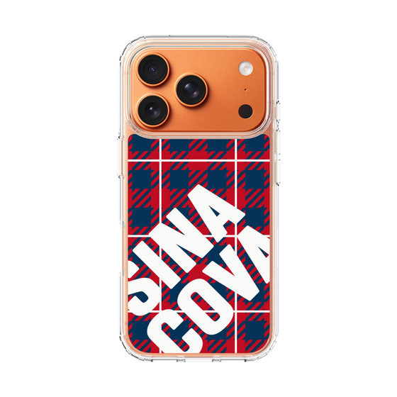 Slim Protection Case［ SINA COVA - Check - Red ］