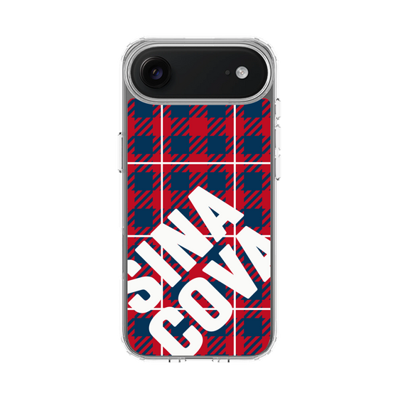 Slim Protection Case［ SINA COVA - Check - Red ］