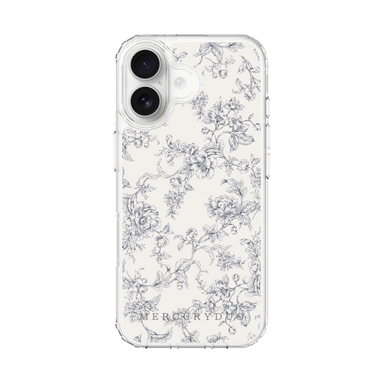 Slim Protection Case［ MERCURYDUO - ToneFlower - White ］