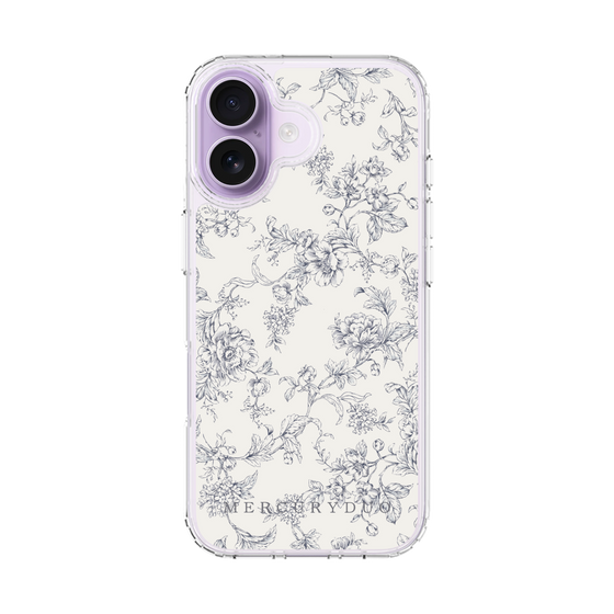 Slim Protection Case［ MERCURYDUO - ToneFlower - White ］
