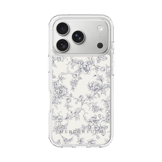 Slim Protection Case［ MERCURYDUO - ToneFlower - White ］