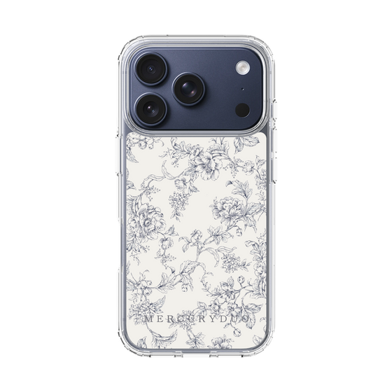 Slim Protection Case［ MERCURYDUO - ToneFlower - White ］