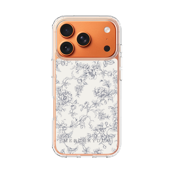 Slim Protection Case［ MERCURYDUO - ToneFlower - White ］