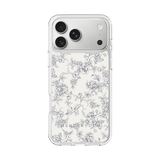Slim Protection Case［ MERCURYDUO - ToneFlower - White ］