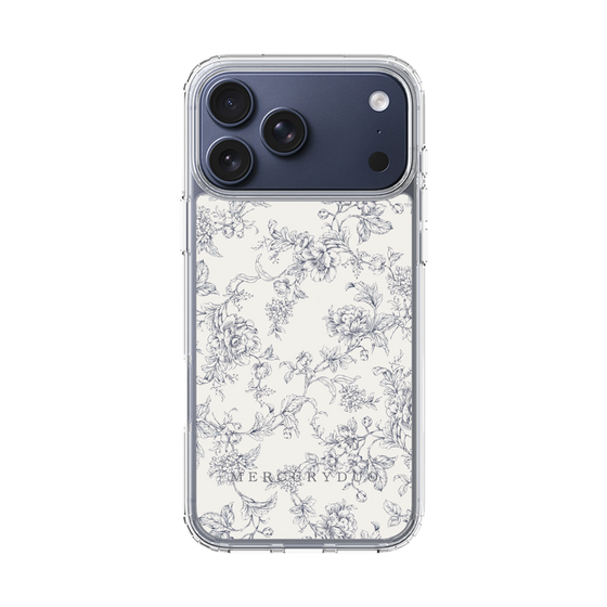 Slim Protection Case［ MERCURYDUO - ToneFlower - White ］