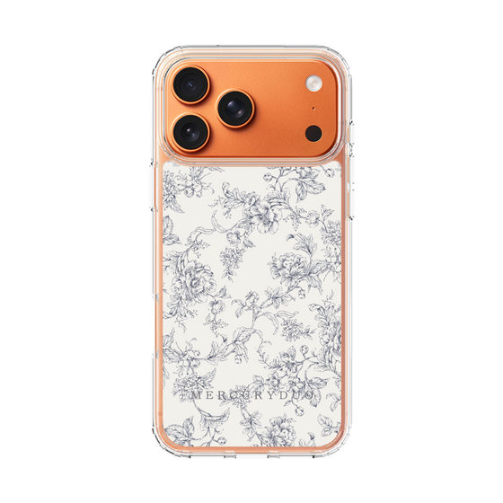 Slim Protection Case［ MERCURYDUO - ToneFlower - White ］