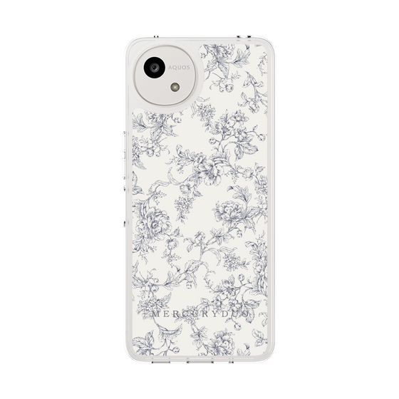 Slim Protection Case［ MERCURYDUO - ToneFlower - White ］