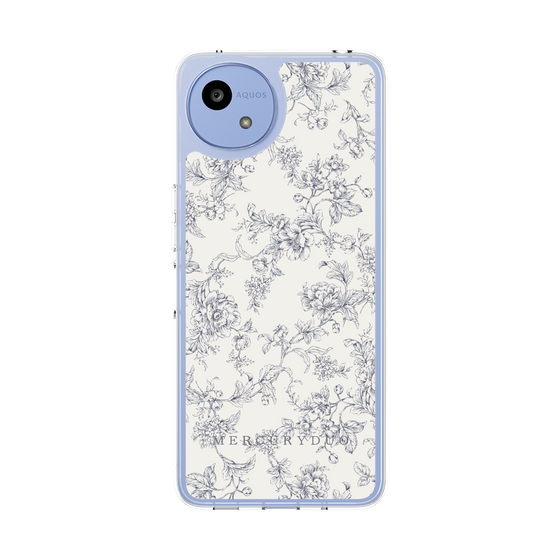 Slim Protection Case［ MERCURYDUO - ToneFlower - White ］