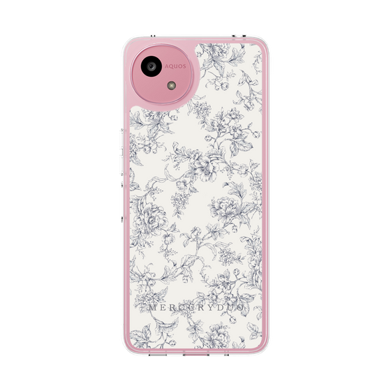 Slim Protection Case［ MERCURYDUO - ToneFlower - White ］
