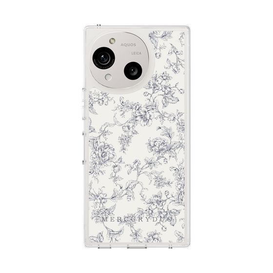 Slim Protection Case［ MERCURYDUO - ToneFlower - White ］