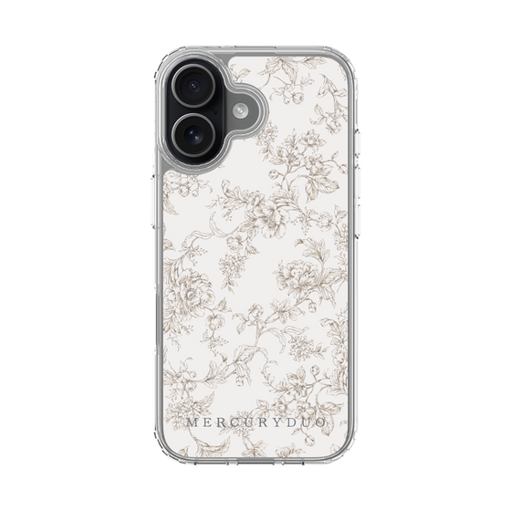 Slim Protection Case［ MERCURYDUO - ToneFlower - Beige ］