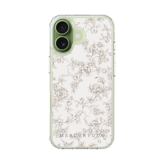 Slim Protection Case［ MERCURYDUO - ToneFlower - Beige ］