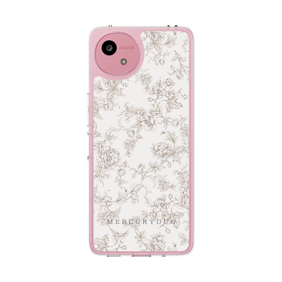Slim Protection Case［ MERCURYDUO - ToneFlower - Beige ］