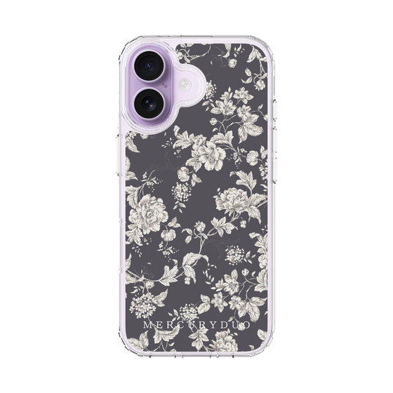 Slim Protection Case［ MERCURYDUO - ToneFlower - Grey ］