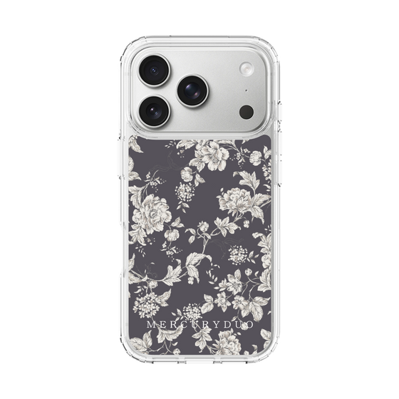 Slim Protection Case［ MERCURYDUO - ToneFlower - Grey ］