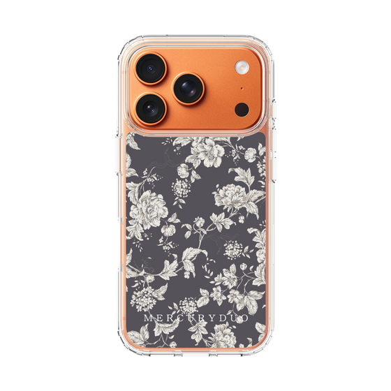 Slim Protection Case［ MERCURYDUO - ToneFlower - Grey ］