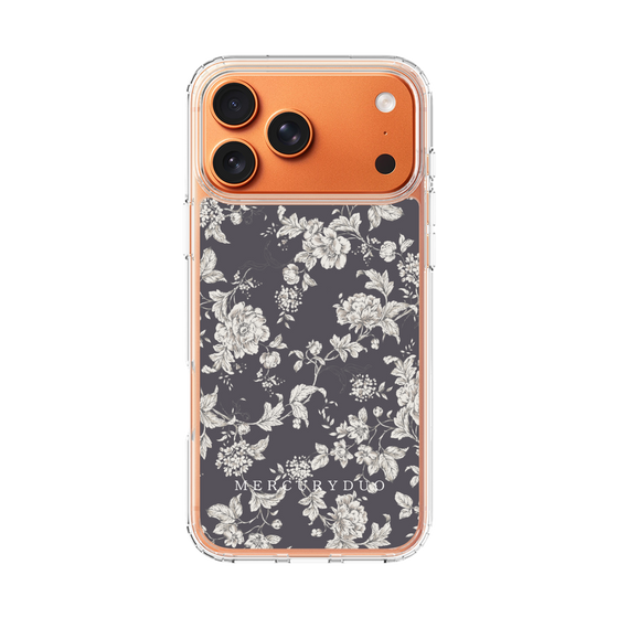 Slim Protection Case［ MERCURYDUO - ToneFlower - Grey ］