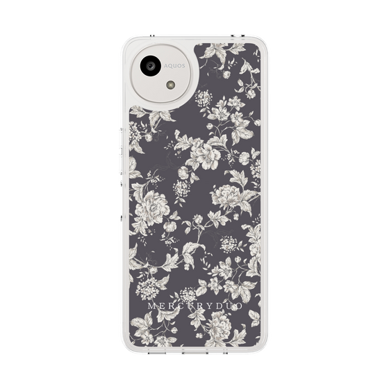 Slim Protection Case［ MERCURYDUO - ToneFlower - Grey ］