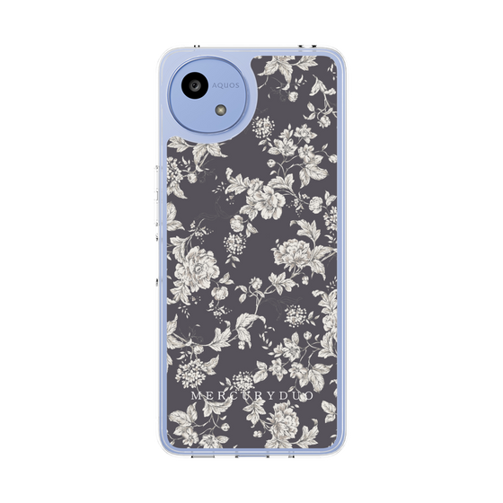 Slim Protection Case［ MERCURYDUO - ToneFlower - Grey ］