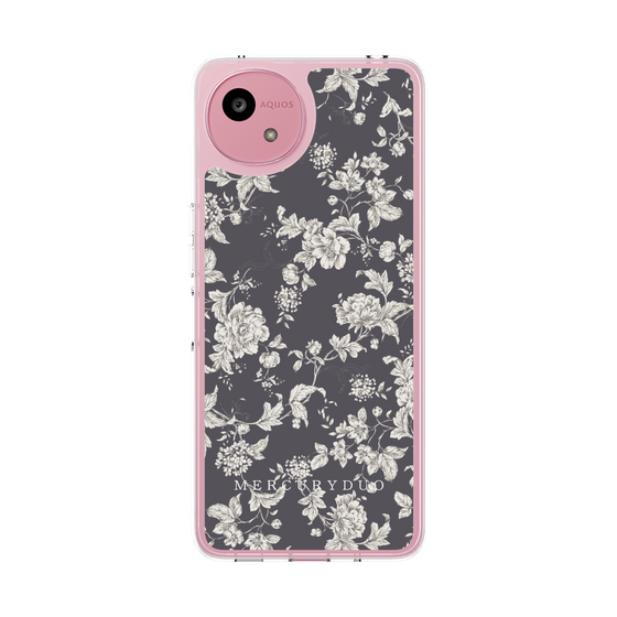 Slim Protection Case［ MERCURYDUO - ToneFlower - Grey ］