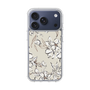 Slim Protection Case［ MERCURYDUO - BotanicalFlower - Beige ］