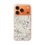 Slim Protection Case［ MERCURYDUO - BotanicalFlower - Beige ］