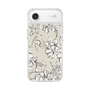 Slim Protection Case［ MERCURYDUO - BotanicalFlower - Beige ］