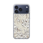 Slim Protection Case［ MERCURYDUO - BotanicalFlower - Beige ］