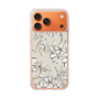 Slim Protection Case［ MERCURYDUO - BotanicalFlower - Beige ］