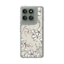 Slim Protection Case［ MERCURYDUO - BotanicalFlower - Beige ］