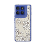 Slim Protection Case［ MERCURYDUO - BotanicalFlower - Beige ］