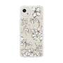 Slim Protection Case［ MERCURYDUO - BotanicalFlower - Beige ］