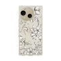 Slim Protection Case［ MERCURYDUO - BotanicalFlower - Beige ］