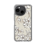 Slim Protection Case［ MERCURYDUO - BotanicalFlower - Beige ］