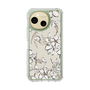 Slim Protection Case［ MERCURYDUO - BotanicalFlower - Beige ］