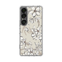 Slim Protection Case［ MERCURYDUO - BotanicalFlower - Beige ］