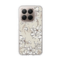 Slim Protection Case［ MERCURYDUO - BotanicalFlower - Beige ］