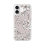 Slim Protection Case［ MERCURYDUO - BotanicalFlower - lilac ］