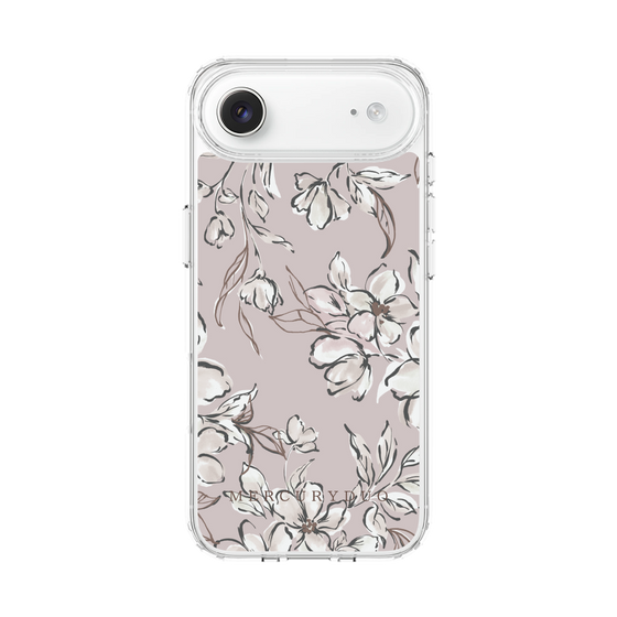Slim Protection Case［ MERCURYDUO - BotanicalFlower - lilac ］