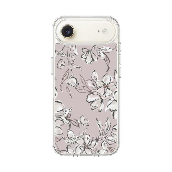 Slim Protection Case［ MERCURYDUO - BotanicalFlower - lilac ］