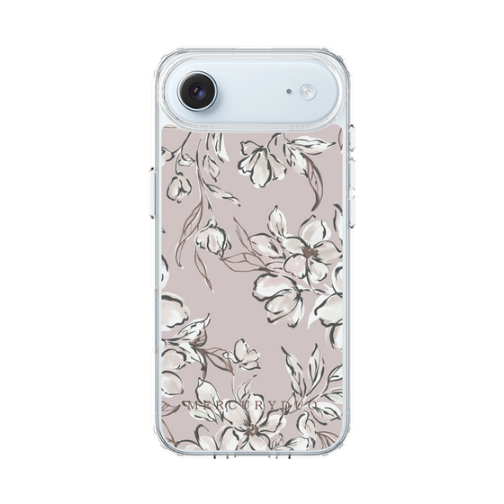 Slim Protection Case［ MERCURYDUO - BotanicalFlower - lilac ］